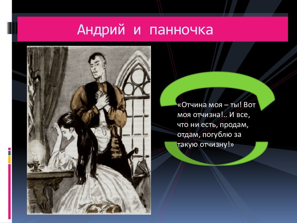 Характеристика панночки из тараса бульбы. Андрий и Панночка. Тарас Бульба Андрий и Панночка. Встреча Андрия с панночкой. Тарас Бульба иллюстрации Андрий и Панночка.