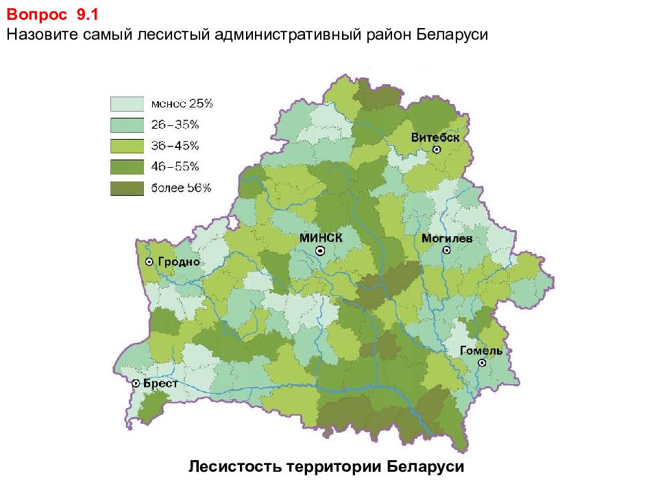 Презентация по географии брестская область