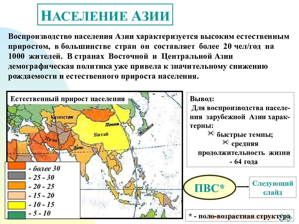 Какова роль зарубежной азии в мире