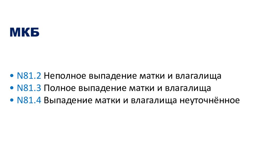 Неполное выпадение матки. Полное и неполное выпадение матки. Опущение матки мкб 10. Мкб n81.2. Неполное выпадение матки и влагалища.