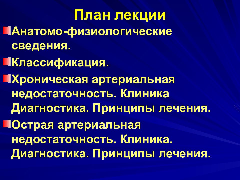 Нарушение кровообращения хирургия презентация