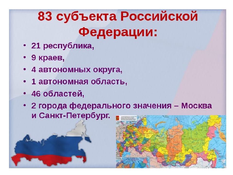 Презентация российская федерация 3 класс