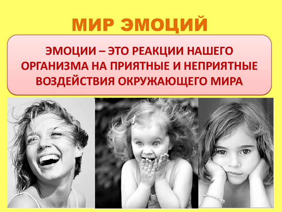 Мир эмоций презентация