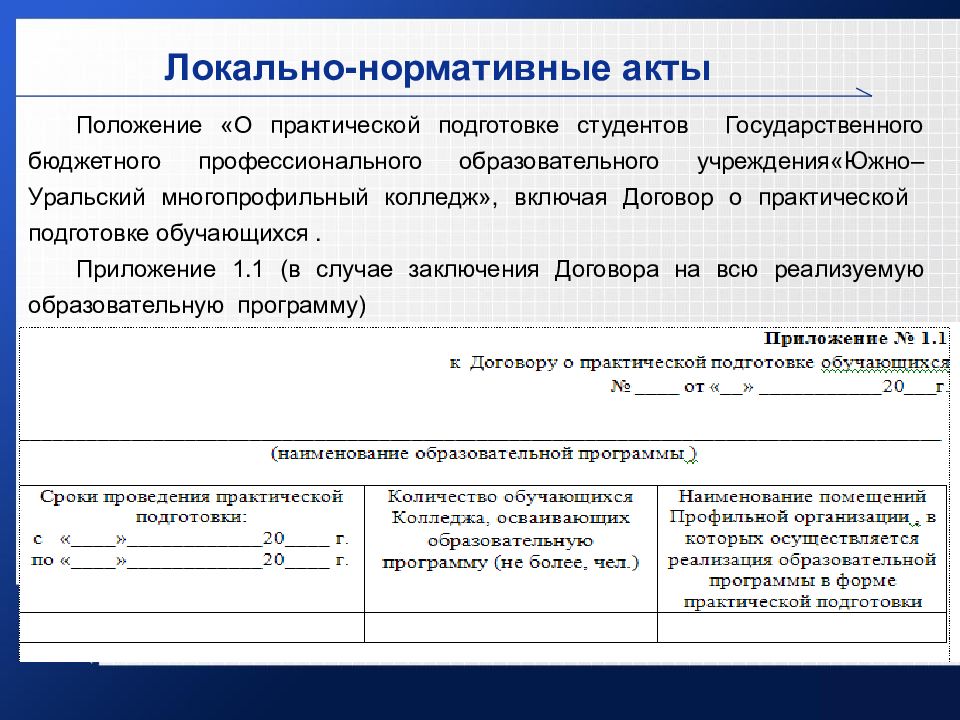 Локальное образование