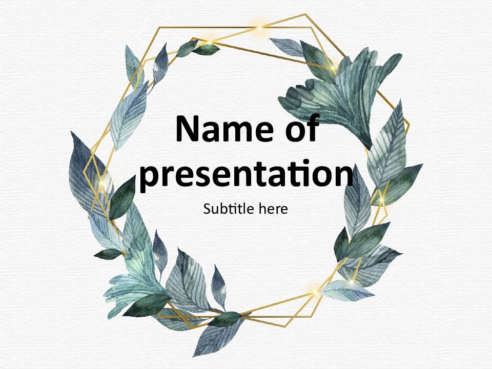 Name of presentation