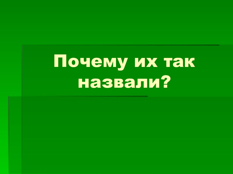 Почему их так назвали презентация 1 класс окружающий мир плешаков видеоурок