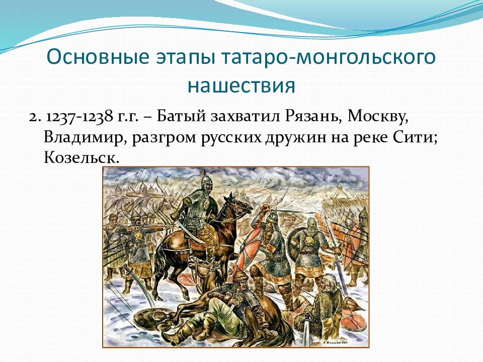 Монголо татарское иго окончание. Монголо татарское иго Нашествие на Русь. Борьба с монголо-татарским нашествием.