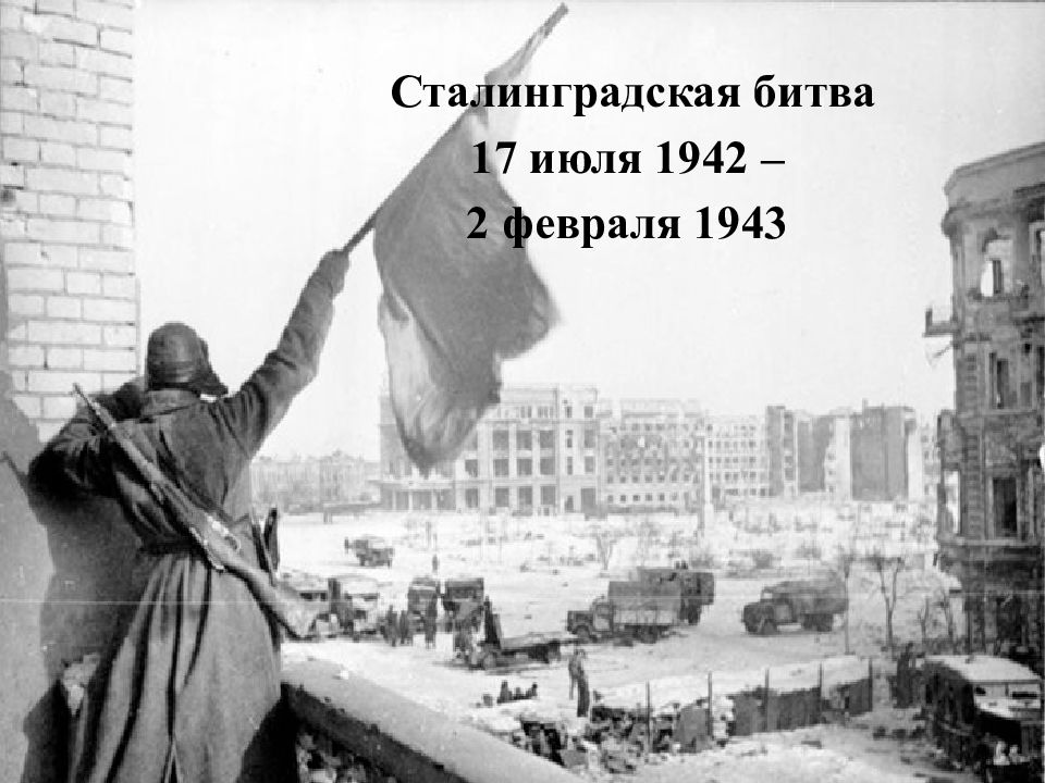 Сталинградская битва 17 июля 1942 – 2 февраля 1943
