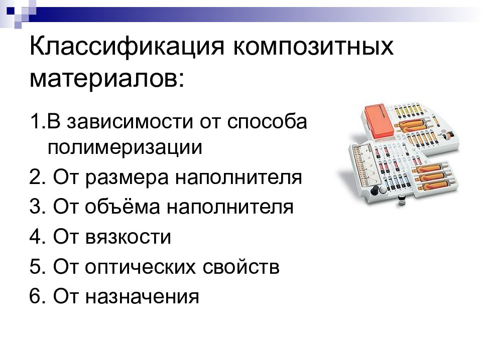 Современные материалы в стоматологии презентация