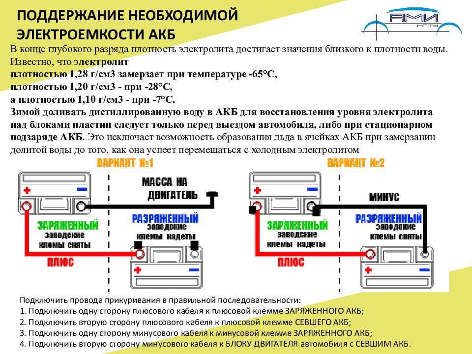 Какие провода нужно для подключение аккумулятору Практическое руководство - подключаем провода для прикуривания автомобиля безоши