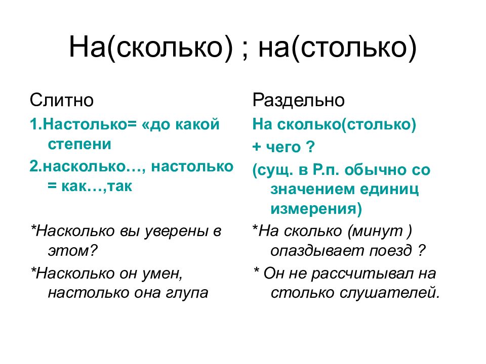 В плане пишется слитно или раздельно