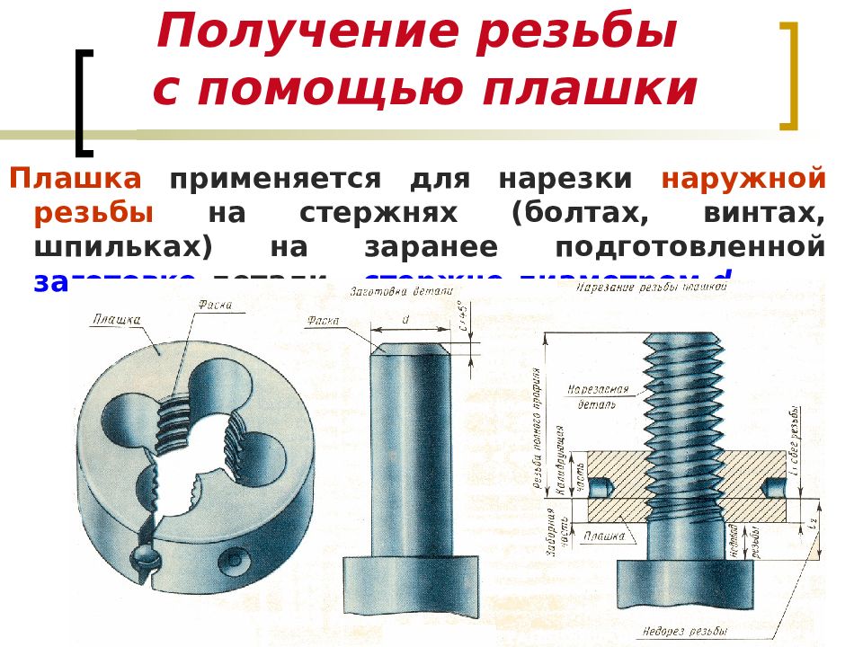 Как нарезать резьбу. Нарезать резьбу на шпильке. Нарезание наружной резьбы плашкой. Нарезание резьбы плашкой на шпильке. Плашка для резьбы.