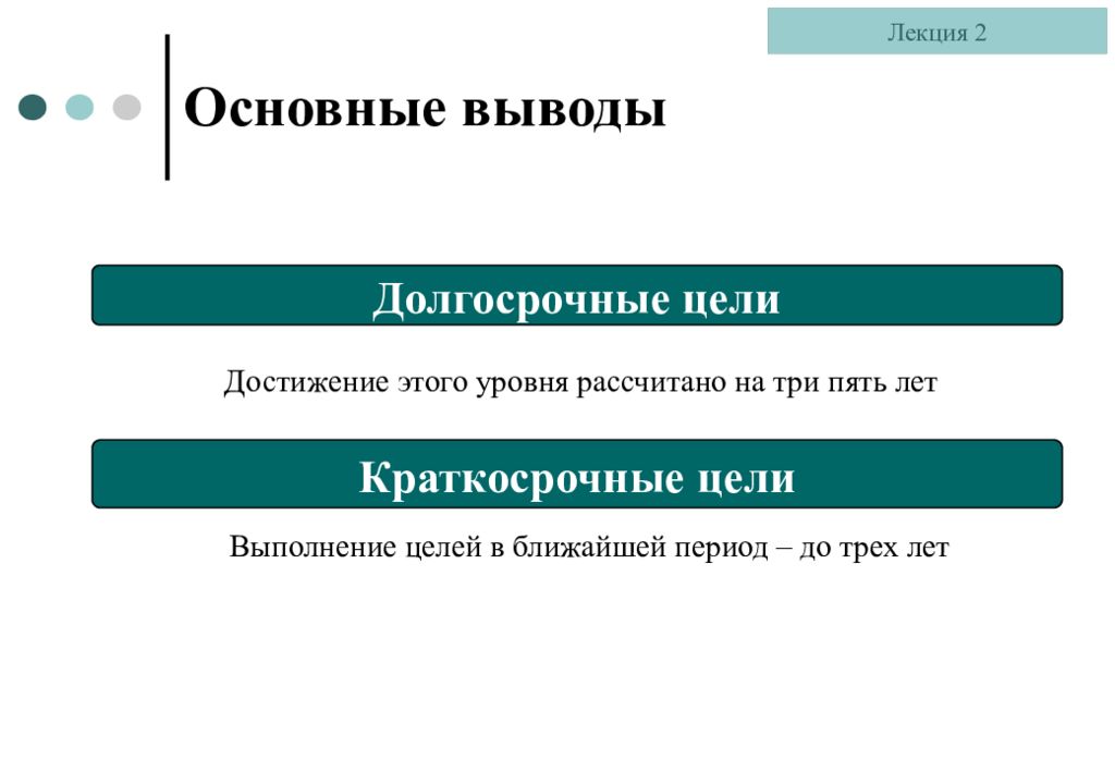 Краткосрочная и долгосрочная политика. Долгосрочные цели. Цели партии краткосрочные и долгосрочные.