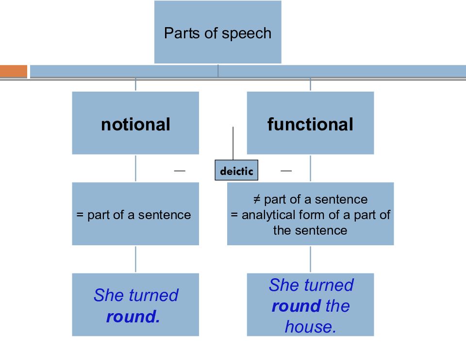 Parts of the sentence. Notional Parts of Speech. Functional Parts of Speech. Functional Parts of Speech in English. Parts of Speech notional and functional.