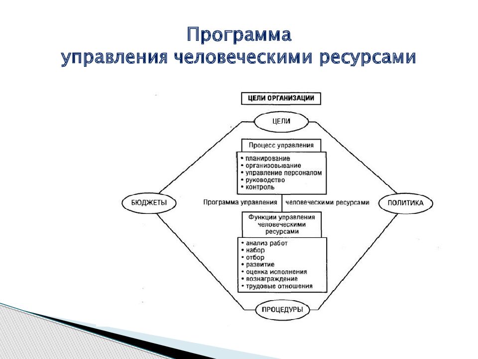 Отличительные особенности управления человеческими ресурсами. Задачи управления человеческими ресурсами. Функции управления человеческими ресурсами. Элементы управления человеческими ресурсами. Цели управления человеческими ресурсами.