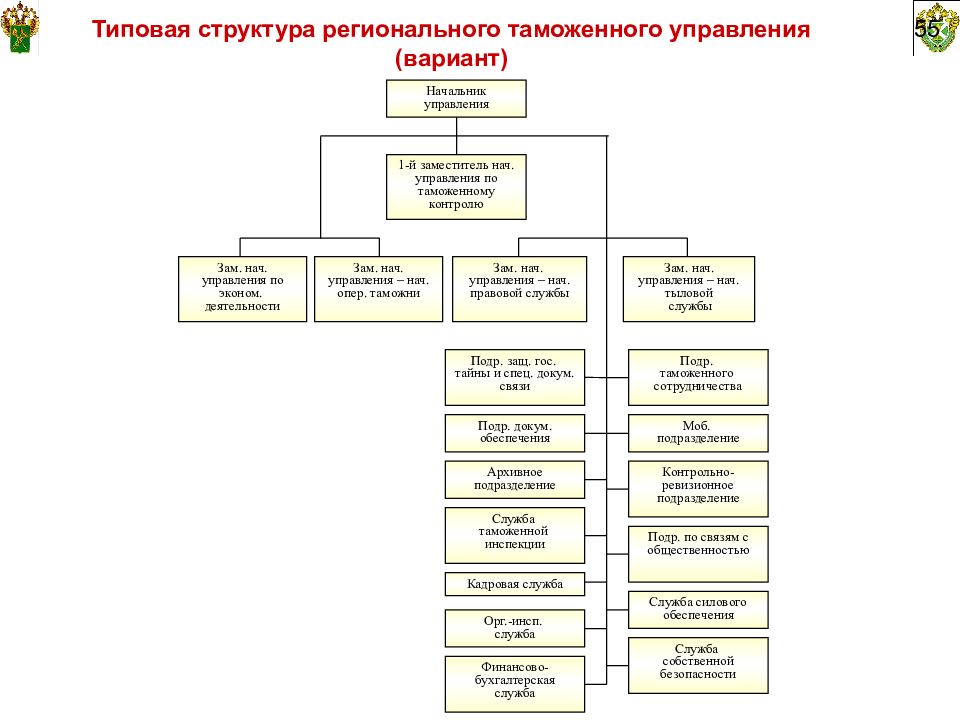 Структура фтс схема