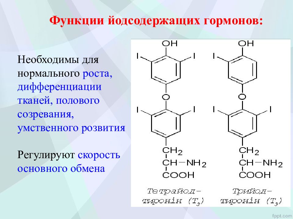 Гормоны биохимия презентация