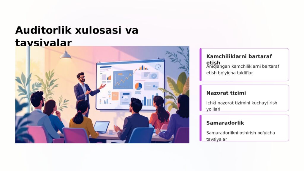 Ta'minot jarayoni auditi: Xarid qilish, shartnomalar va tovar-moddiy