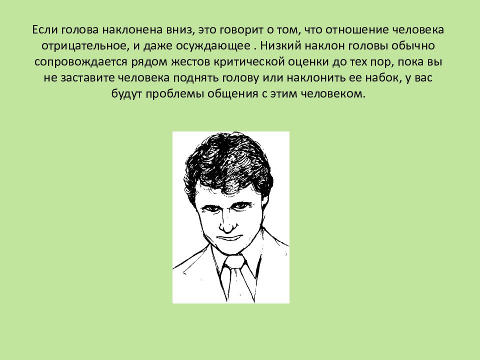 Что означает вниз. Наклон головы вниз. Наклон головы жест. Основные положения головы. Головаа накланеная в низ.