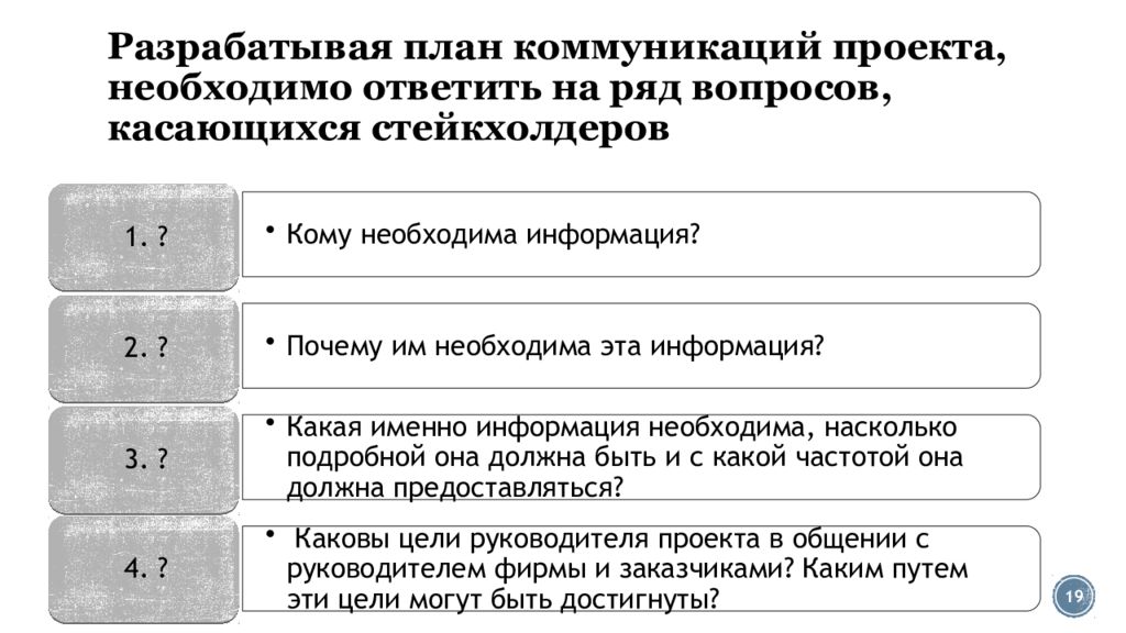 Укажите требуется ли разрабатывать план управления коммуникациями если в команде проекта 2 человека