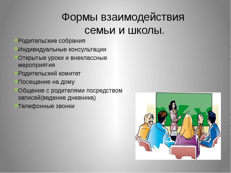 Взаимодействие общественного и семейного воспитания презентация