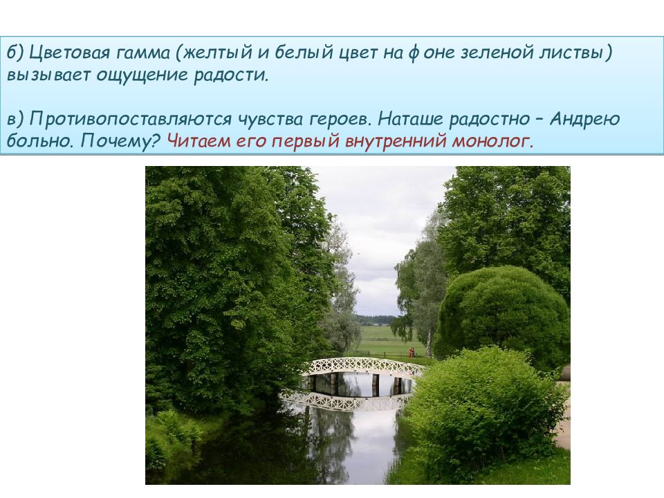 Анализ эпизода ночь в отрадном война и мир по плану