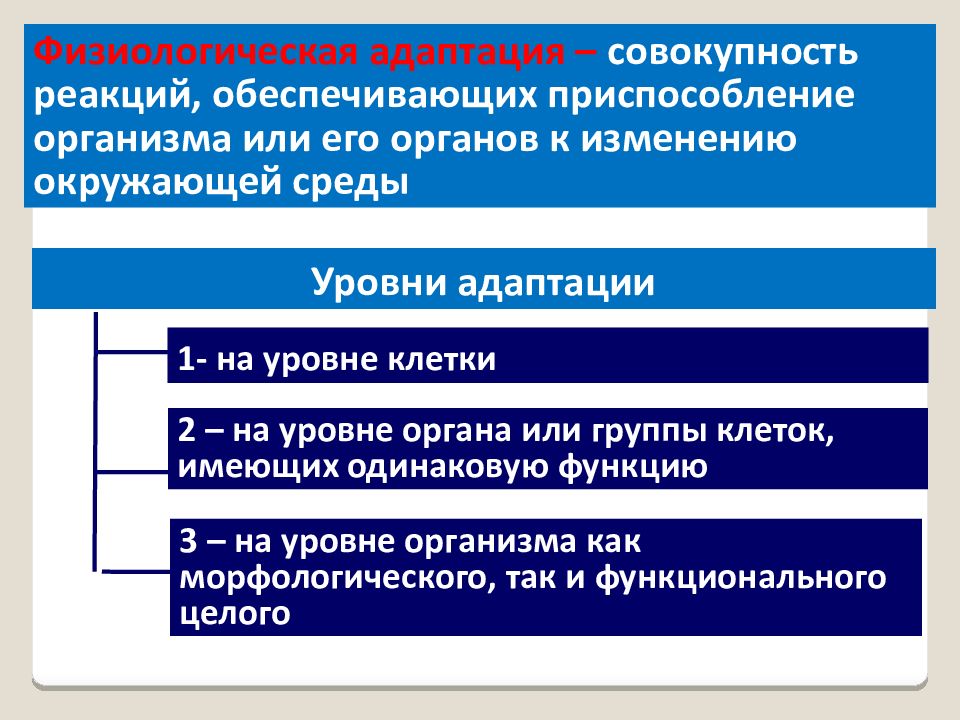 Физиологический физический. Совокупность реакция обеспечивающих. Компенсация совокупность реакций.