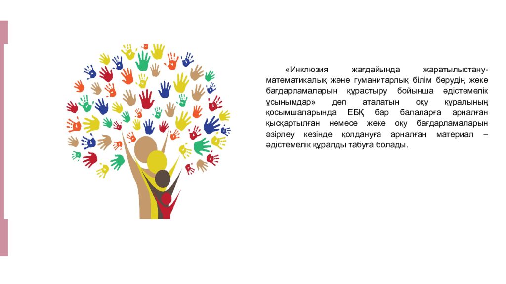 ИНКЛЮЗИВТІ БІЛІМ БЕРУ НЕГІЗДЕРІ, ҚҰРАЛДАРЫ ЖӘНЕ ПРАКТИКАЛЫҚ ШЕШІМДЕРІ