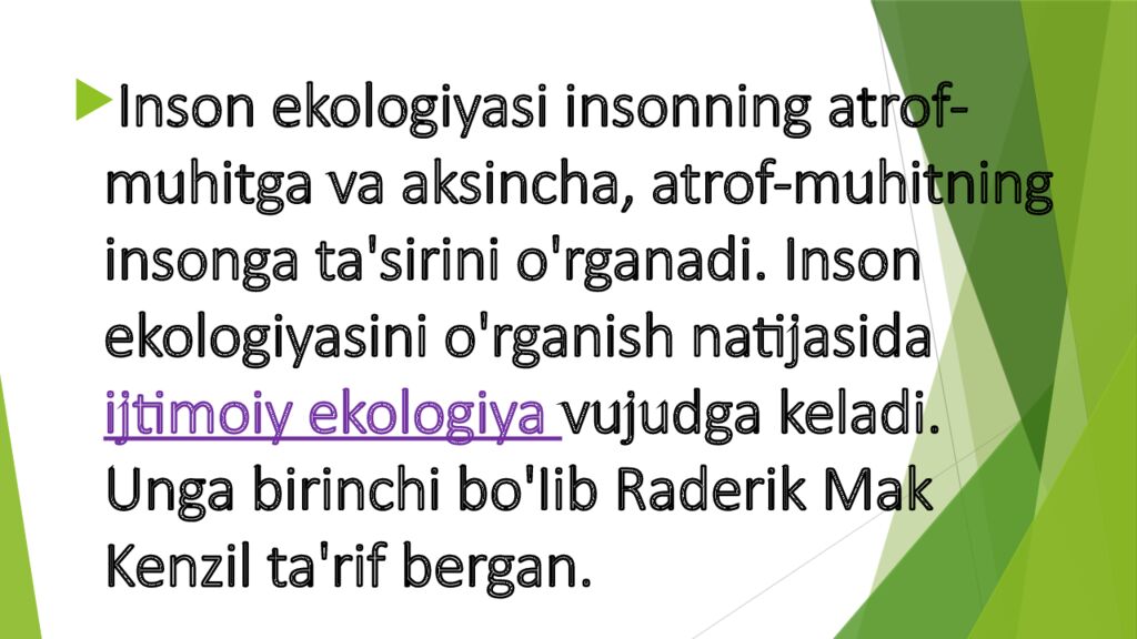 Tabiat bilan tanishtirish orqali maktabgacha yoshdagi bolalarda ekologik