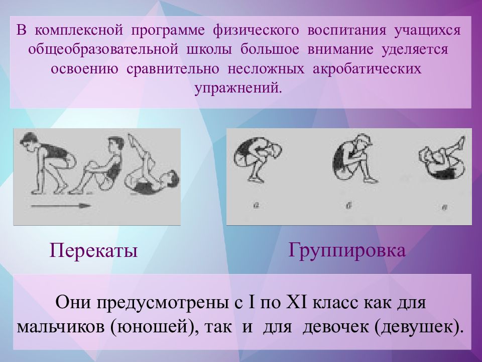 Гимнастические прыжки делятся на две группы. Упражнение группировка в гимнастике. Комплекс упражнений группировка перекаты. Упражнения в группировке перекаты 1 класс. Группировка в физическом воспитании.