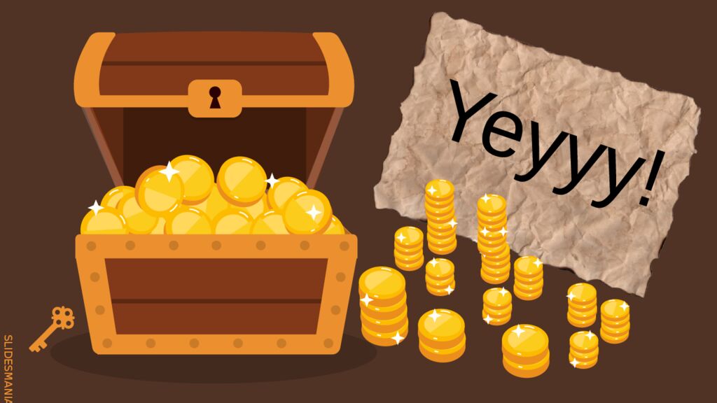 Сандық толы алтын !