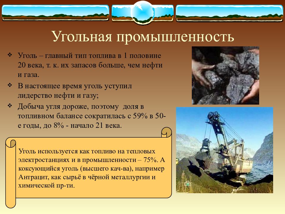 Характеристика нефтяной промышленности по плану 10 класс