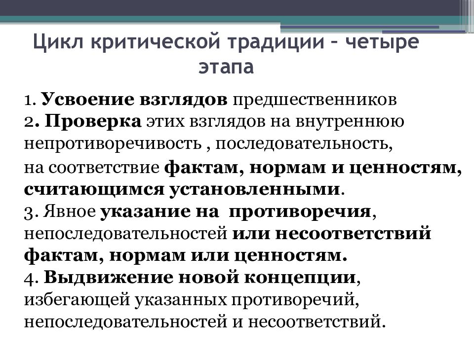 В соответствии с фактом. Критическая традиция. Критическая традиция в философии. Критическая традиция коммуникации. Четыре этапа эксплозии.