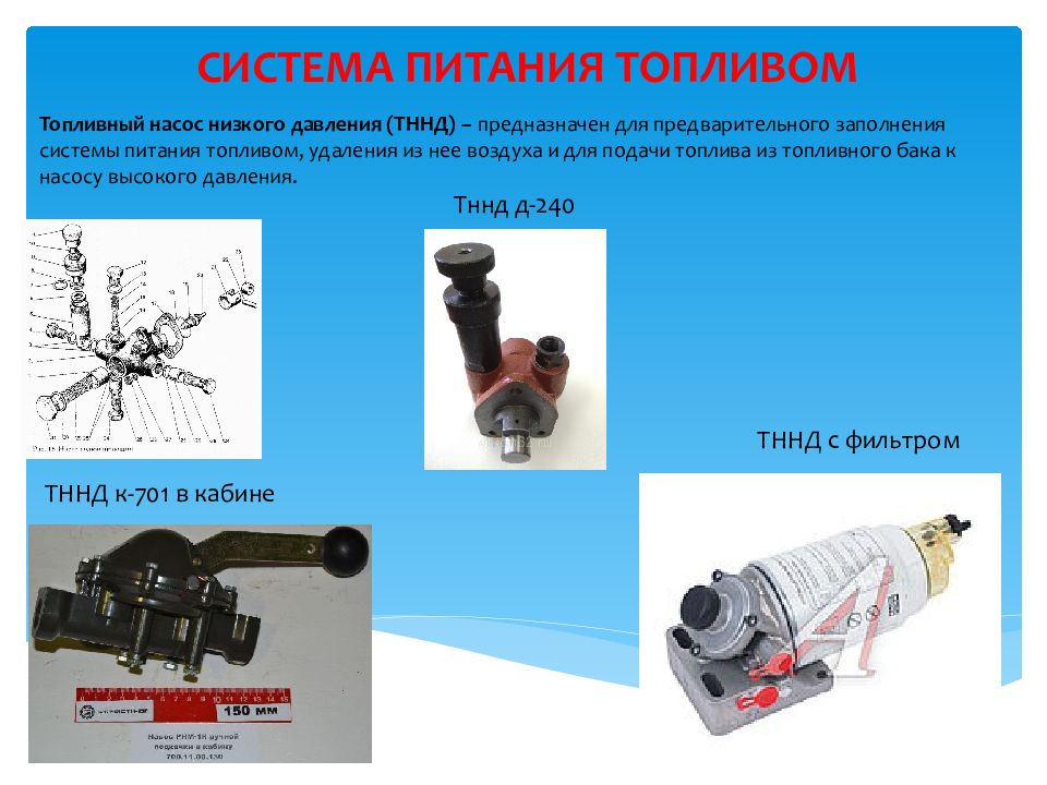 Система питания двигателя презентация