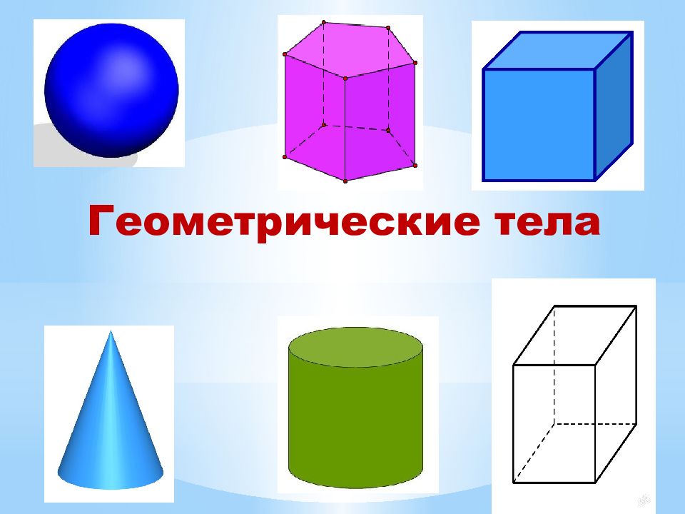 Презентация геометрические тела 5 класс дорофеев