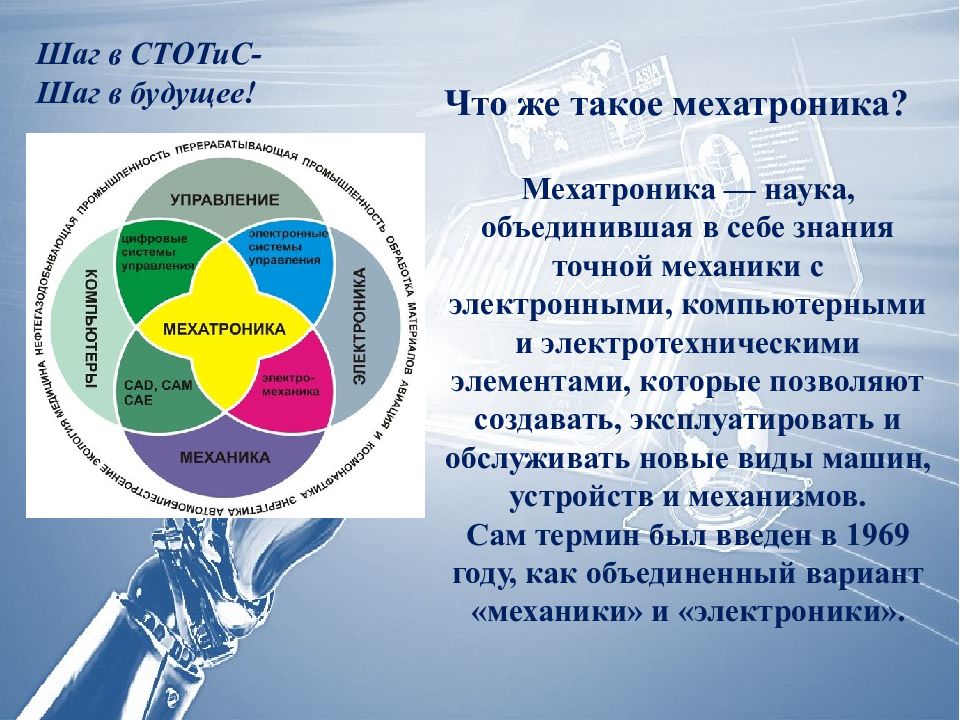 Мехатроника и робототехника презентация