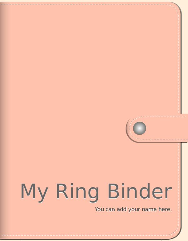 My Ring Binder