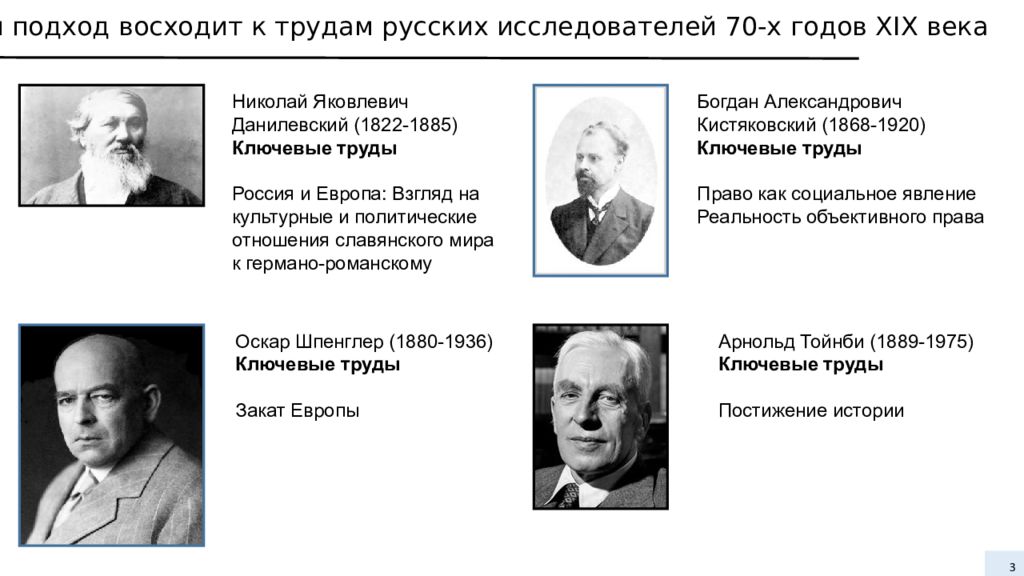 Ученые являющиеся представителями цивилизационного подхода