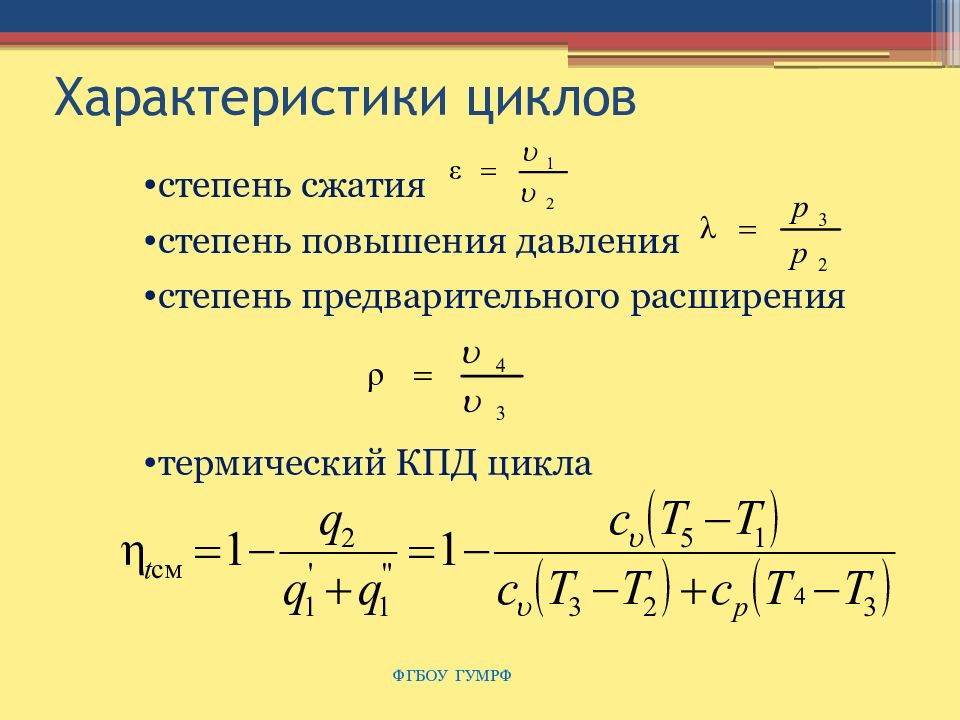 Увеличился цикл. Степень повышения давления. Степень повышения давления формула. Характеристики циклов. Степень повышения полного давления в компрессоре.