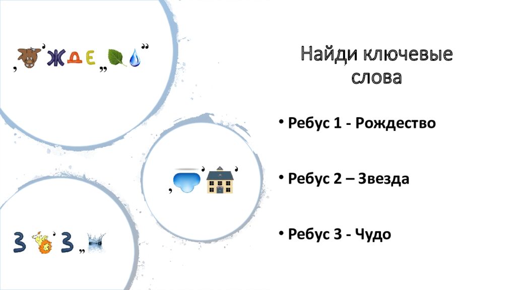 Найди ключевые слова