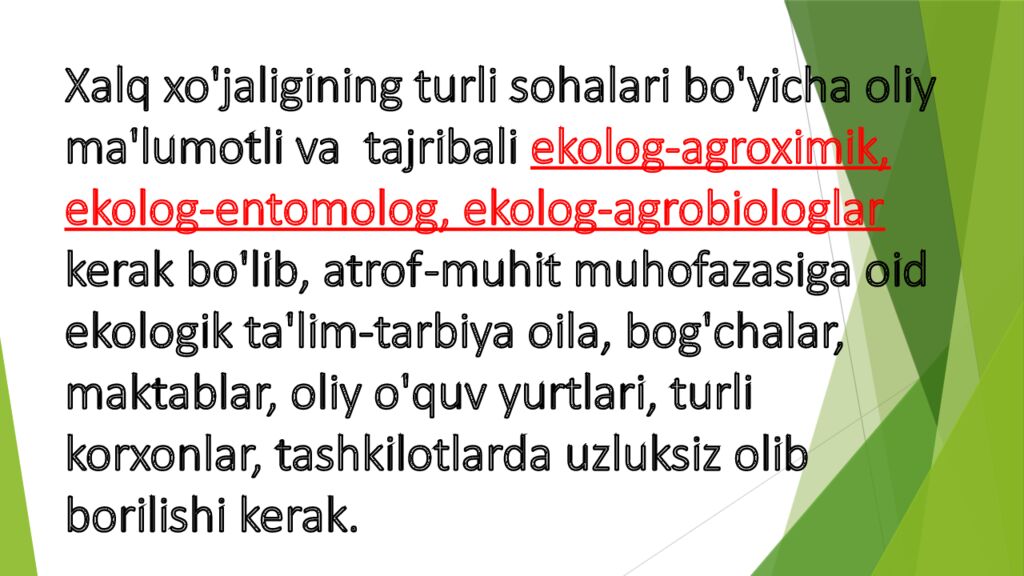 Tabiat bilan tanishtirish orqali maktabgacha yoshdagi bolalarda ekologik
