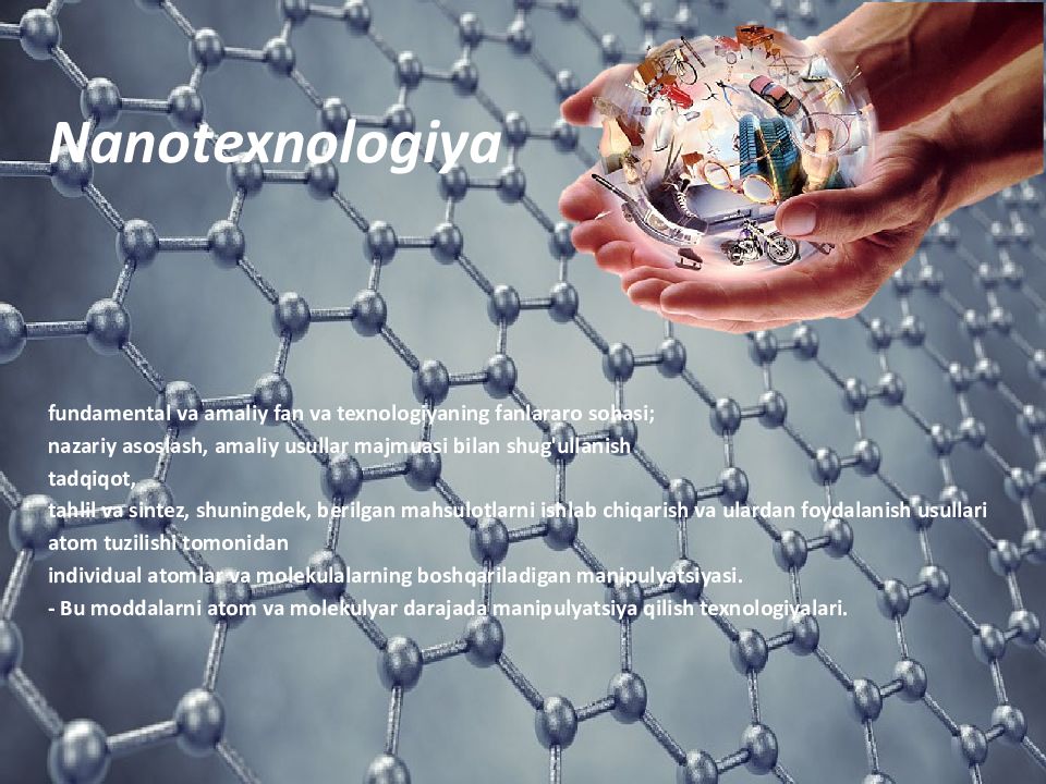 Jizzax Politexnika institutini Nanotexnologiya