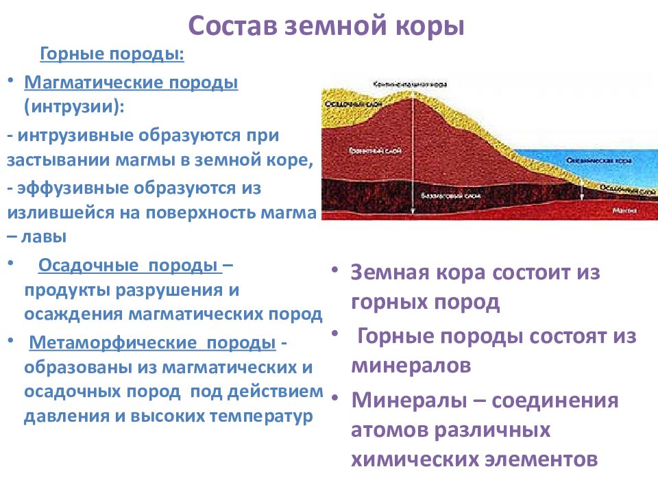 Земные породы. Строение земной коры Геология. Строение Континентальной земной коры Геология. Основные геологические структуры земной коры Геология. Состав земной коры горные породы.