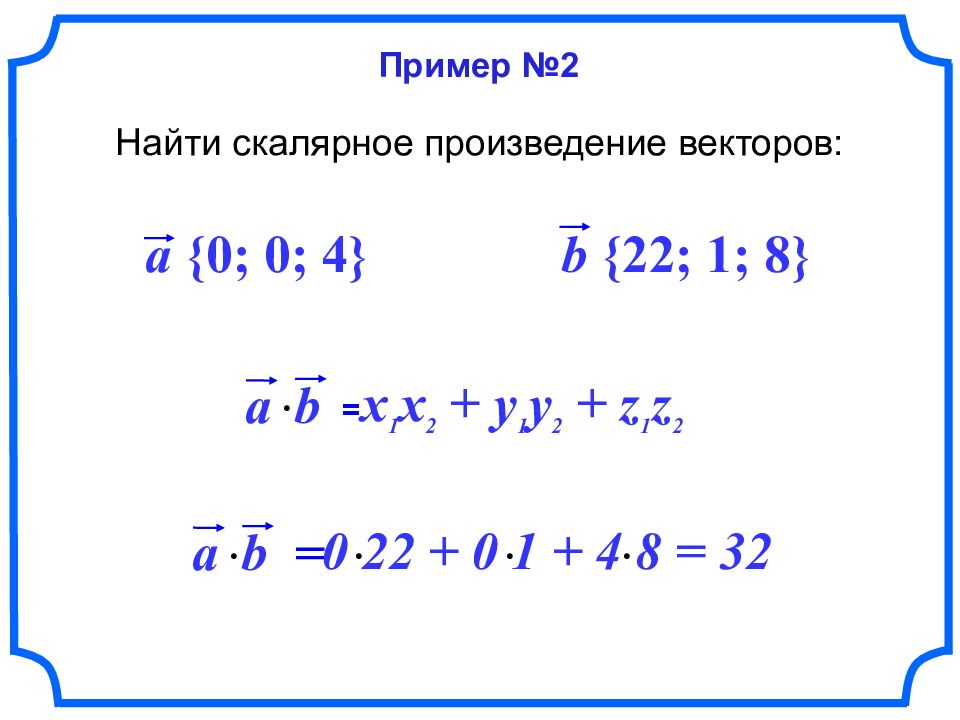 Презентация скалярное произведение векторов 10 класс презентация