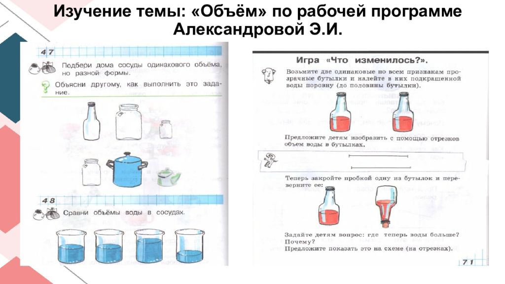 Объем темы