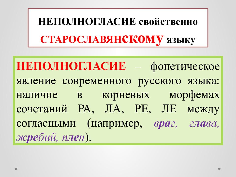 Между согласно. Полногласные и неполногласные чередования. Неполногласие в старославянском языке. Полногласие и неполногласие. Полногласные и неполногласные сочетания в старославянском языке.