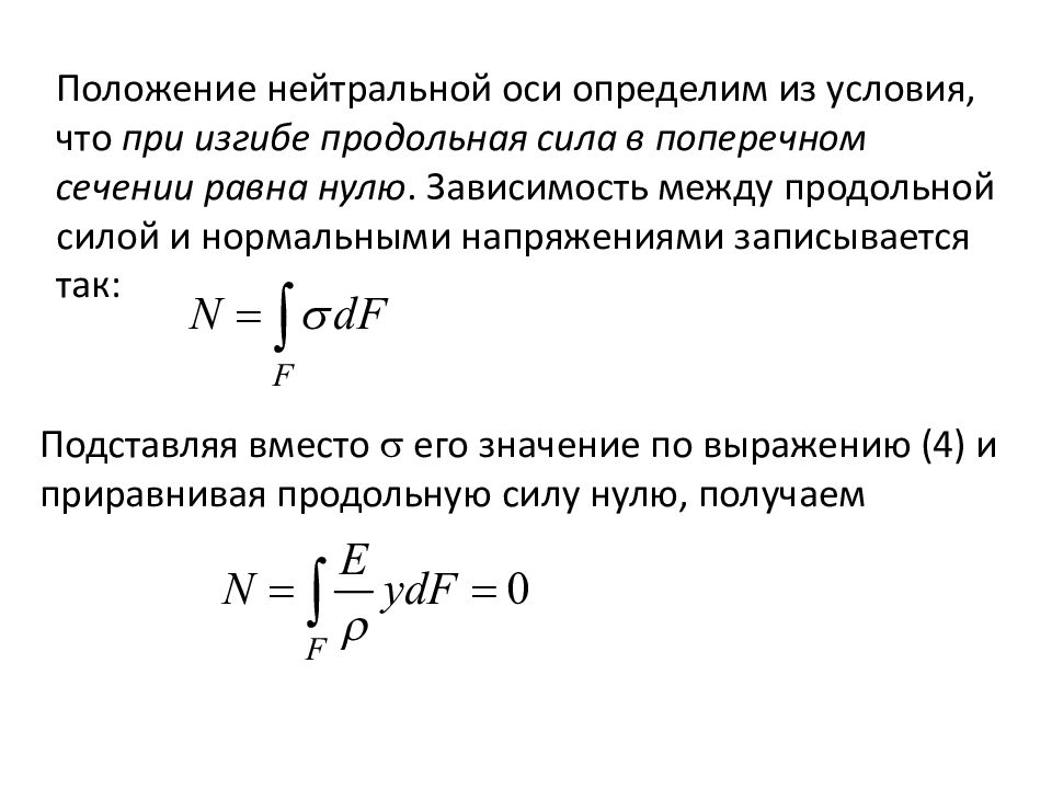 Продольная сила нормальное напряжение. Кривизна оси бруса при изгибе. Относительная деформация бруса это. Кривизна изогнутой оси бруса при изгибе. Определить положение нейтральной оси.