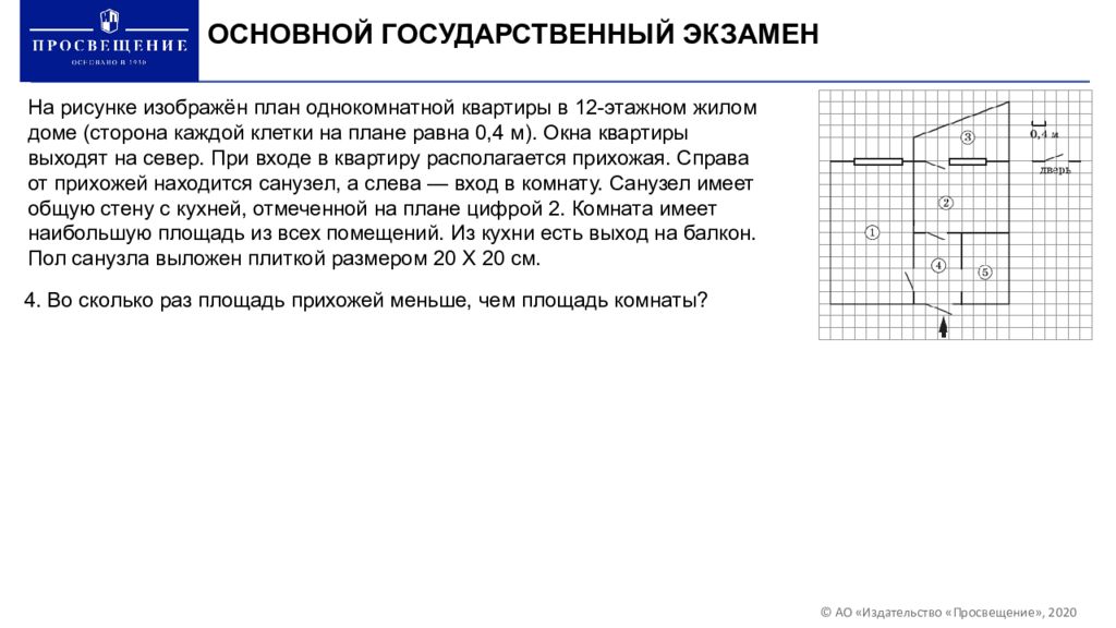 На рисунке изображен типовой план этажа в многоквартирном доме сторона каждой клетки равна 1 м