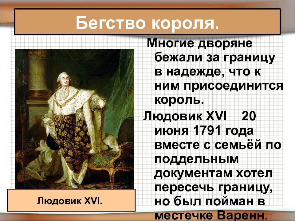 Великая французская революция от монархии к республике 8 класс презентация