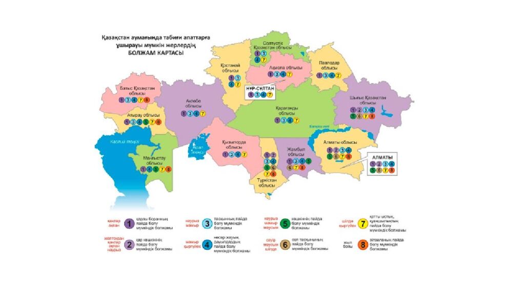 Қазақстанда қолайсыз және қауіпті атмосфералық құбылыстар. Қазақ